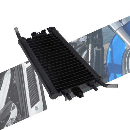 RP0660-1004BMotorcycle Oil Cooler Cover Radiator Water Cooling Replacement For Harley Softail Slim Fat Bob FXFB 114 Breakout Low Rider 2018-Later