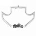 RP0890-1048 Detachable Motorcycle Mustache Style Crash Bar Engine Guard Highway Bar For Harley Touring and Trike Models 2009-later
