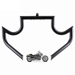 RP0890-1048 Detachable Motorcycle Mustache Style Crash Bar Engine Guard Highway Bar For Harley Touring and Trike Models 2009-later