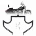 RP0890-1050 Detachable Motorcycle Mustache Style Crash Bar Engine Guard Highway Bar For Harley Softail FL models 2000-2017