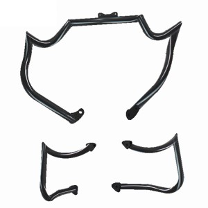 RP0890-2111 Motorcycle Engine Guard Crash Bar+Rear Saddlebag Guard Crash Bar For Indian Roadmaster Limited with PowerBand Audio Package 2024-Later