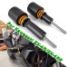 RP0891-506B2 Motorcycle Engine Crash Pads Frame Slider Guard Cover Falling Protector For Kawasaki ZX-4R/RR 2023-Later