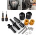 RP0891-506B2 Motorcycle Engine Crash Pads Frame Slider Guard Cover Falling Protector For Kawasaki ZX-4R/RR 2023-Later