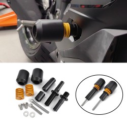 RP0891-506B2 Motorcycle Engine Crash Pads Frame Slider Guard Cover Falling Protector For Kawasaki ZX-4R/RR 2023-Later