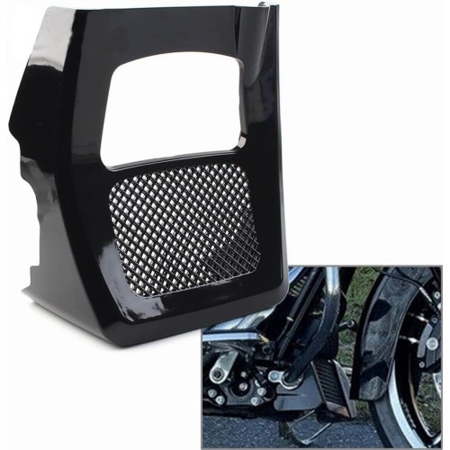 RP0940-3017B Motorcycle Chin Spoiler Scoop For Harley Touring Models Road Glide Street Glide 2014-later(except '23-'24 FLHXSE and '24 FLHX,except '23-later FLTRXSE, '24 FLTRX and FLTRXSTSE)