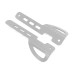 RP4420-4004 Motorcycle Accessories Front Binding Tie-Down Brackets For Harley CVO Street Glide FLHXSE 2023-2024
