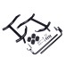 RP5536-1017B Twin Rail Saddlebag Guard Kit For 2014-later FLHXSE and FLTRXSE, and 2014-later FLHX, FLTRX, and FLTRXSTSE models