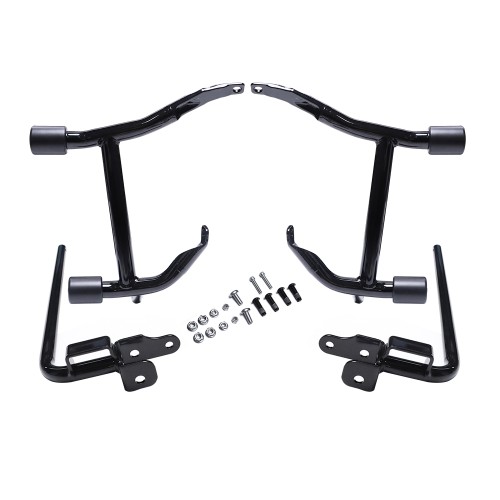 RP5536-1017B Twin Rail Saddlebag Guard Kit For 2014-later FLHXSE and FLTRXSE, and 2014-later FLHX, FLTRX, and FLTRXSTSE models