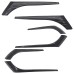 RP5538-1005 Motorcycle Tri-Line Saddlebag+Tour Pak Pack Lid Accents For Harley Touring Models 2014-Later