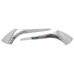 RP5538-1005 Motorcycle Tri-Line Saddlebag+Tour Pak Pack Lid Accents For Harley Touring Models 2014-Later