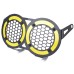 RP6610-3068BY Motorcycle Headlight Grill Cover For Ducati Desert X 2022-Later
