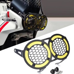 RP6610-3068BY Motorcycle Headlight Grill Cover For Ducati Desert X 2022-Later