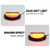 RP6630-4029 Motorcycle Rear Fender Tip Brake Taillight Tail Lights For Harley Touring Road King Models 2014-Later Harley Electra Glide FLHT, Street Glide FLHX, Ultra Limited FLHTK 2014-2024