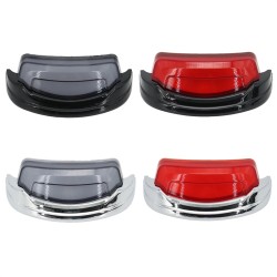 RP6630-4029 Motorcycle Rear Fender Tip Brake Taillight Tail Lights For Harley Touring Road King Models 2014-Later Harley Electra Glide FLHT, Street Glide FLHX, Ultra Limited FLHTK 2014-2024