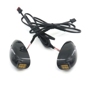RP6640-2144 Motorcycle Accessories LED Front Turn Signals Daytime Running Amber For Harley Road Glide 2015-2024(except '23-later FLTRXSE, '24 FLTRX and FLTRXSTSE)