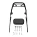 RP7771-2079B Motorcycle Rear Passenger Sissy Bar For Honda Rebel CMX1100 2021-Later