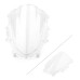 RP8810-1666 Motorcycle Windshield Windscreen For Yamaha YZF R3 R25 2019-2024