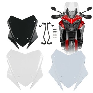 RP8810-1716 Motorcycle Windshield Windscreen For Ducati Multistrada V4/S/S SPORT/PIKES PEAK 2020-Later