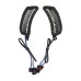 RP8870-1016 Motorcycle LED Headlight Vent Accents For Harley Softail Low Rider ST FXLRST Models 2022-Later