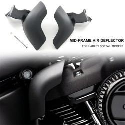 RP8880-1035B Motorcycle Mid Frame Air Deflector Heat Panels Covers For Harley Softail Models 2018-Later