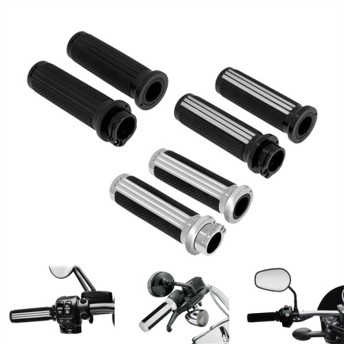 RP9930-2073 Motorcycle 1" 25mm Handlebar Hand grips For Harley Sportster 883 1200 Touring Dyna Softail