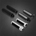 RP9930-2074 Motorcycle 1" Electric Burst Hand Grips For Harley Softail Slim Fat Boy Touring FLHX Street Electra Glide Burst 2008-2017