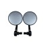 RP9980-1187B Universal 1 Inch or 7/8 inch Motorcycle Bar End Rear Mirrors with CE cetificate