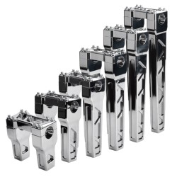 RP9920-1150 1" Mount Handlebar Risers Height 6" for Harley Dyna Softail Sportster 1200 883