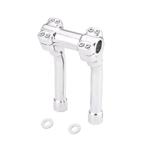 RP9920-1146 1-1/4" Mount Handlebar Risers Height 12" for Harley Dyna Softail Touring