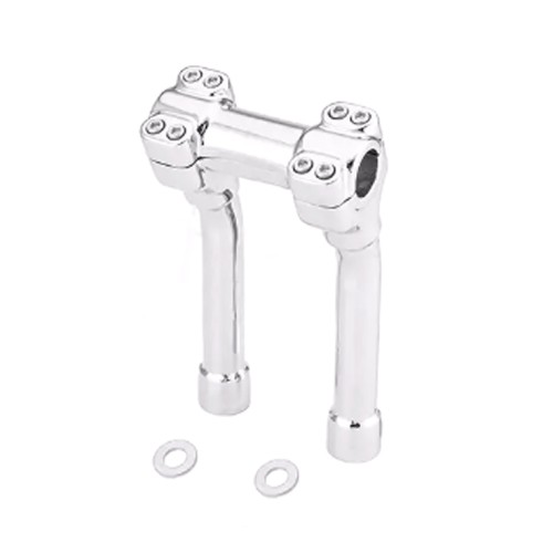 RP9920-1146 1-1/4" Mount Handlebar Risers Height 12" for Harley Dyna Softail Touring