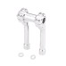 RP9920-1141 1" Mount Handlebar Risers Height 14" for Harley Dyna Softail Sportster 1200 883