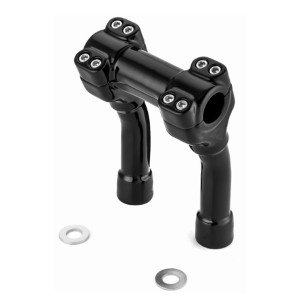 RP9920-1137 1" Mount Handlebar Risers Height 6" for Harley Dyna Softail Sportster 1200 883