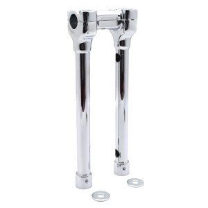 RP9920-1126 1" Mount Handlebar Risers Height 10" for Harley Dyna Softail Sportster 1200 883