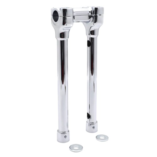 RP9920-1126 1" Mount Handlebar Risers Height 10" for Harley Dyna Softail Sportster 1200 883