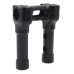 RP9920-1124 1" Mount Handlebar Risers Height 6" for Harley Dyna Softail Sportster 1200 883