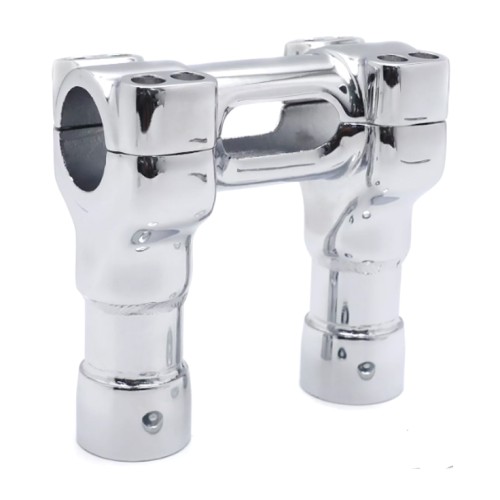 RP9920-1130 1-1/4" Mount Handlebar Risers Height 4" for Harley Dyna Softail Touring