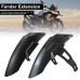 RP0940-8010 Front Fender Extender Splash for BMW R1200GS 2013-2018 BMW R1200GS Adventure 2014-2018 BMW R1250GS/Adventure 2019-2023