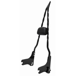 RP7771-2090B Motorcycle Tall Sharp Style Sissy Bar Fat Passenger Backrest Bar Detachable Compatible for Harley Touring Road King Electra Glide Street Glide FLHR FLHX FLHT FLTR 1997-2008