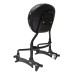 RP7771-2091 Motorcycle 12" Backrest Sissy Bar for Indian Roadmaster with PowerBand Audio Package 2024-Later Indian Roadmaster Limited with PowerBand Audio Package 2024-Later