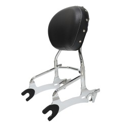 RP7771-2091 Motorcycle 12" Backrest Sissy Bar for Indian Roadmaster with PowerBand Audio Package 2024-Later Indian Roadmaster Limited with PowerBand Audio Package 2024-Later