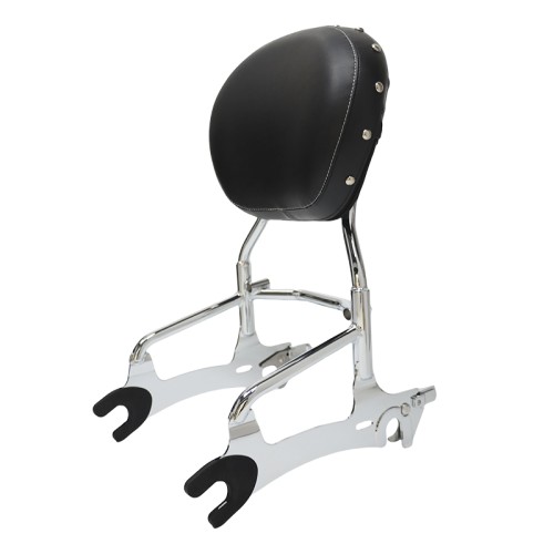 RP7771-2091 Motorcycle 12" Backrest Sissy Bar for Indian Roadmaster with PowerBand Audio Package 2024-Later Indian Roadmaster Limited with PowerBand Audio Package 2024-Later