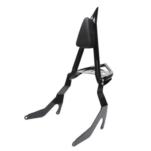 RP7771-3076B Detachable Passenger Sissy Bar with Luggage for Indian Chieftain, Dark Horse, Vintage, Challenger, Springfield 2014-later (Except Roadmaster, Scout, FTR)