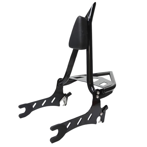 RP7771-3077B Detachable Passenger Sissy Bar with Luggage for Indian Roadmaster with PowerBand Audio Package 2024-Later Indian Roadmaster Limited with PowerBand Audio Package 2024-Later