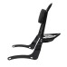 RP7771-3079B Detachable Passenger Sissy Bar with Luggage for Indian Scout Rogue 2022-2024 Indian Scout Bobber Twenty 2020-Later Indian Scout Bobber Sixty 2020-Later