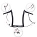 RP9910-2117 16" Pre-Wired Bagger Monkey Bar-Sharp Handlebar for Harley Softail  Dyna Sportsters  Touring Road King 2015-Later