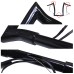 RP9910-2117 16" Pre-Wired Bagger Monkey Bar-Sharp Handlebar for Harley Softail  Dyna Sportsters  Touring Road King 2015-Later