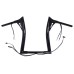 RP9910-2118 10" Pre-Wired Bagger Monkey Bar-Sharp Handlebar for Harley Softail  Dyna Sportsters  Touring Road King 2015-Later