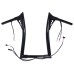 RP9910-2120 14" Pre-Wired Bagger Monkey Bar-Sharp Handlebar for Harley Softail Dyna Sportsters Touring Road King