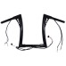 RP9910-2123 12" Pre-Wired Bagger Monkey Bar-Sharp Handlebar for Harley Softail Dyna Sportsters Touring Road King