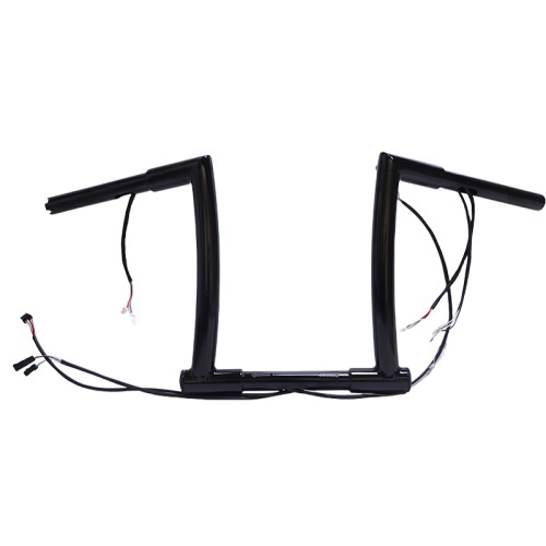 RP9910-2127 12" Pre-Wired Bagger Monkey Bar Handlebar for Harley Softail Dyna Sportsters Touring Road King
